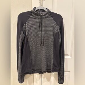 Lululemon U-Turn Running 1/4 Zip Pullover Size 8